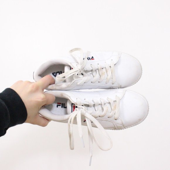 *Womens Fila Panache Platform Athletic Shoe - White 6 - Picture 4 of 7